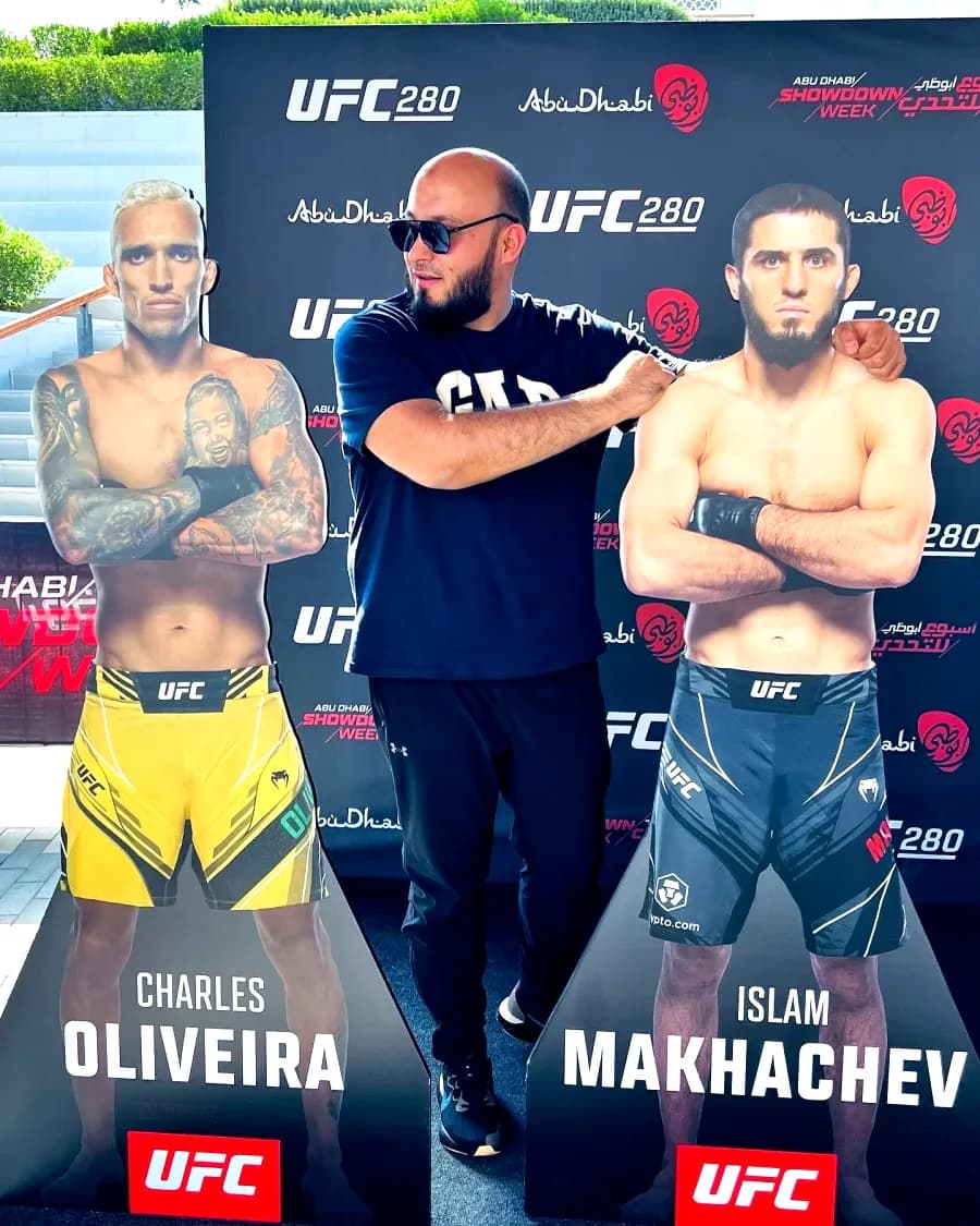 SEM Travel direktori Abu Dhabi Showdown Week fan-zonasida, Etihad Arena